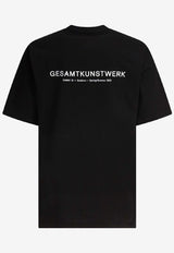 Goldwin OAMC Printed T-shirt Black GL65707MCBLACK_79593