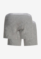 Carhartt Wip Logo Waistband Briefs - Set of 2 Gray I02937514F.XX_79612