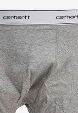 Carhartt Wip Logo Waistband Briefs - Set of 2 Gray I02937514F.XX_79612