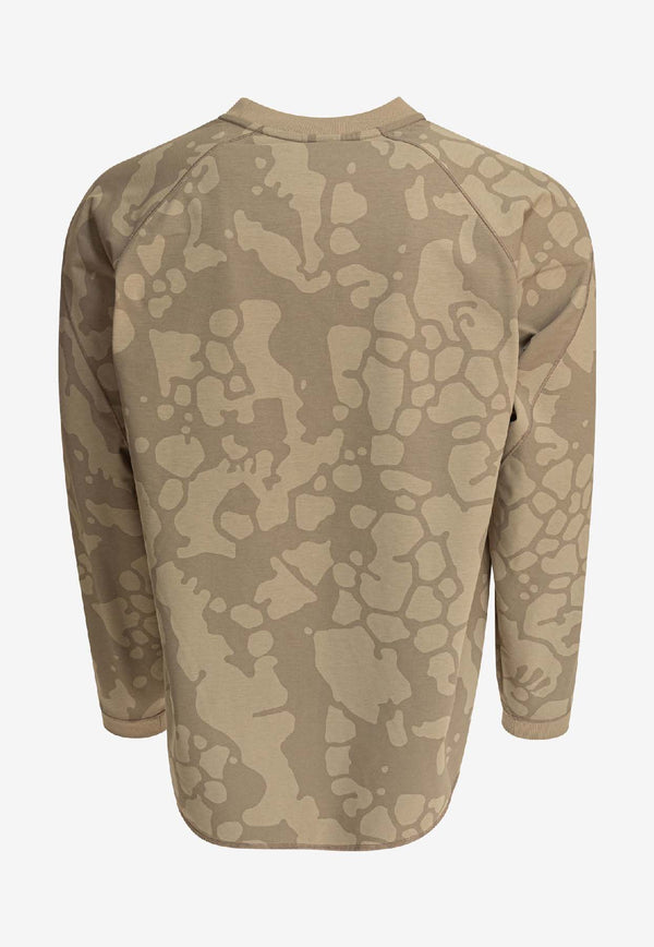 Goldwin Reaction Diffusion Sweatshirt Beige GZ45109DUNE_79650