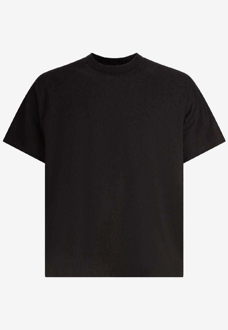 Goldwin Helicoid Crewneck T-shirt Black GZ65108BIOTITE_79676
