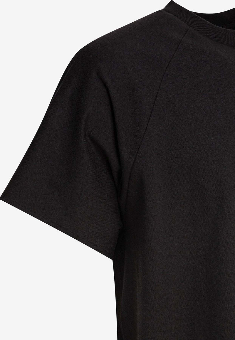 Goldwin Helicoid Crewneck T-shirt Black GZ65108BIOTITE_79676