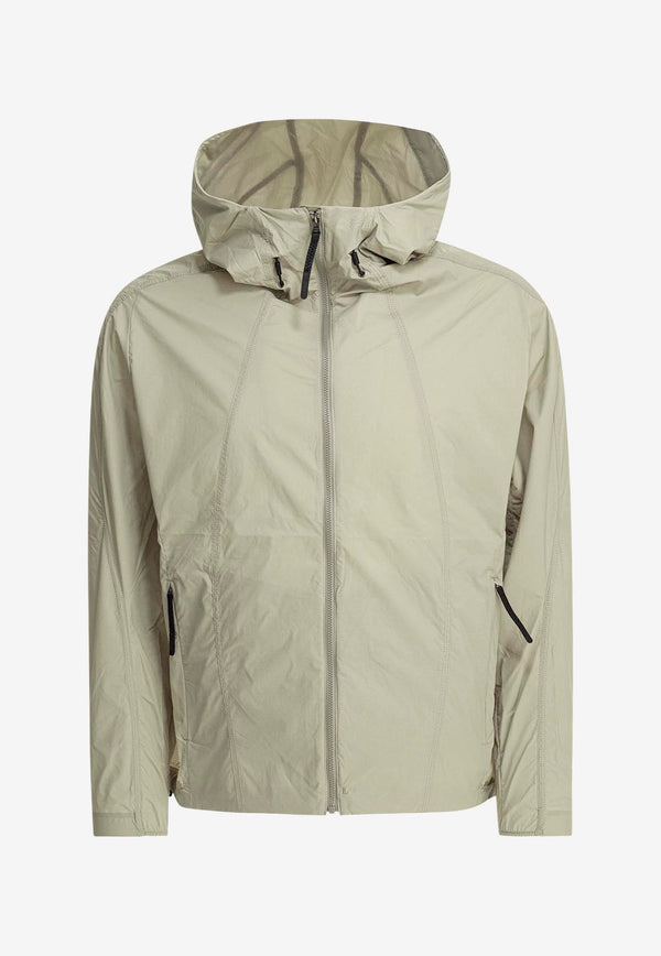Goldwin Zip-Up Hooded Jacket Beige GZ15105SILICA_79718_TH