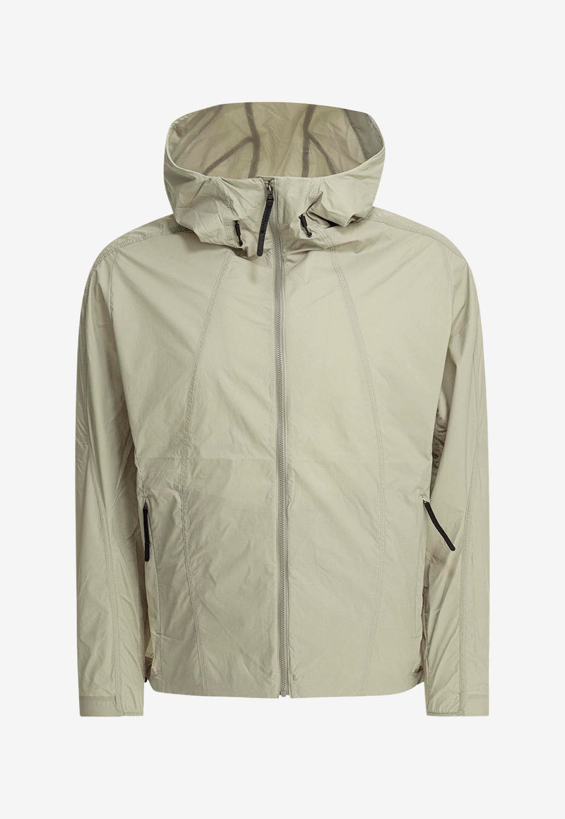 Goldwin Zip-Up Hooded Jacket Beige GZ15105SILICA_79718_TH