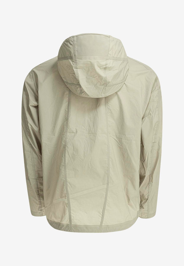 Goldwin Zip-Up Hooded Jacket Beige GZ15105SILICA_79718_TH
