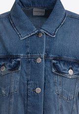 PINKO Buttoned Denim Jacket Blue 104644A2E1PJF_79713