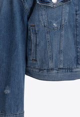 PINKO Buttoned Denim Jacket Blue 104644A2E1PJF_79713
