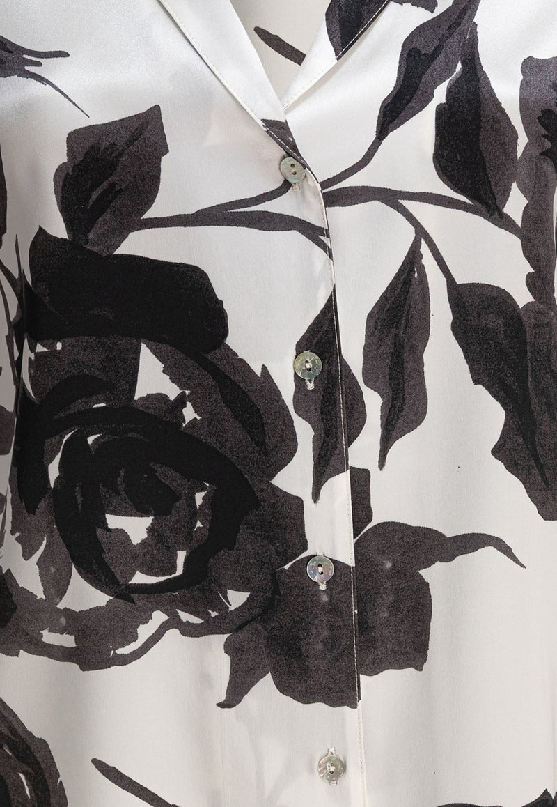 Logo-Printed Buttoned Shirt