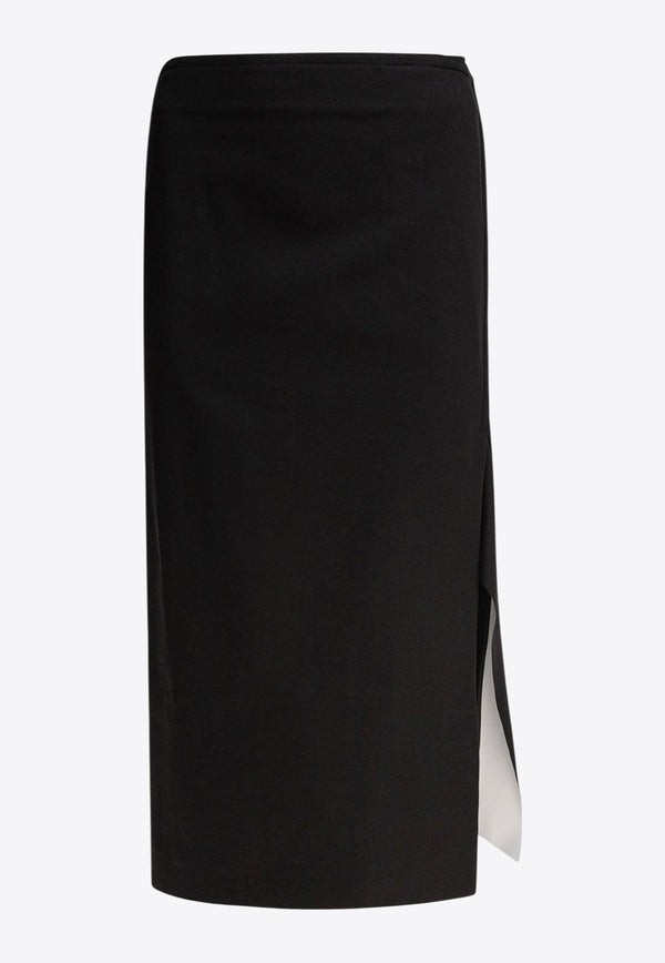Sportmax Corone Midi Skirt 2512101082600CORONE003_79831 Black
