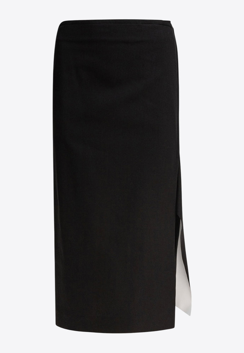 Sportmax Corone Midi Skirt 2512101082600CORONE003_79831 Black