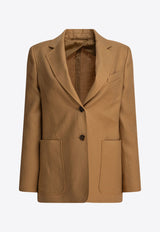 Max Mara Guglia Linen Single-Breasted Blazer 2511041072600GUGLIA017_79810