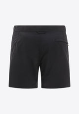 Alexander McQueen Logo Swim Shorts Black 6483464419Q1000_79967
