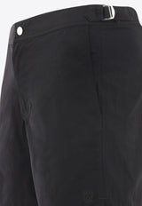 Alexander McQueen Logo Swim Shorts Black 6483464419Q1000_79967