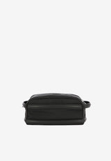 Alexander McQueen Harness Toiletry Bag Black 7478561AALD1000_79944