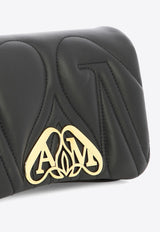 Alexander McQueen Mini Seal Crossbody Bag  Black 7770111BLE11000_79872