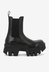 Balenciaga Bulldozer 40 Leather Chelsea Boots Black 693963WBCQ01000_79876