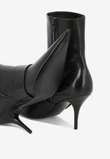 Balenciaga Knife 80 Leather Ankle Boots Black 762297WBCW21081_79927