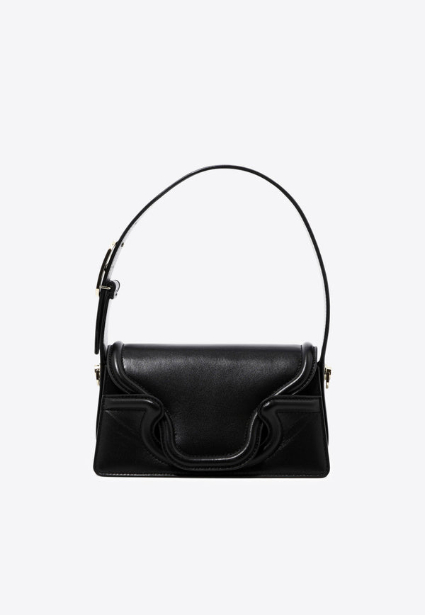 Valentino Small Le Petit Deuxieme Leather Shoulder Bag Black 2W2B0L26AVP0NO_80026
