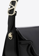 Valentino Small Le Petit Deuxieme Leather Shoulder Bag Black 2W2B0L26AVP0NO_80026