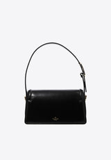 Valentino Small Le Petit Deuxieme Leather Shoulder Bag Black 2W2B0L26AVP0NO_80026