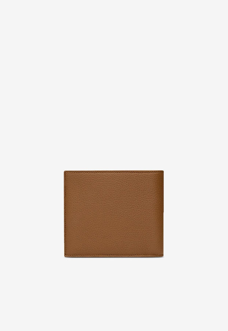 Saint Laurent Cassandre Bi-Fold Wallet Brown 687102DTI0E2536_80037