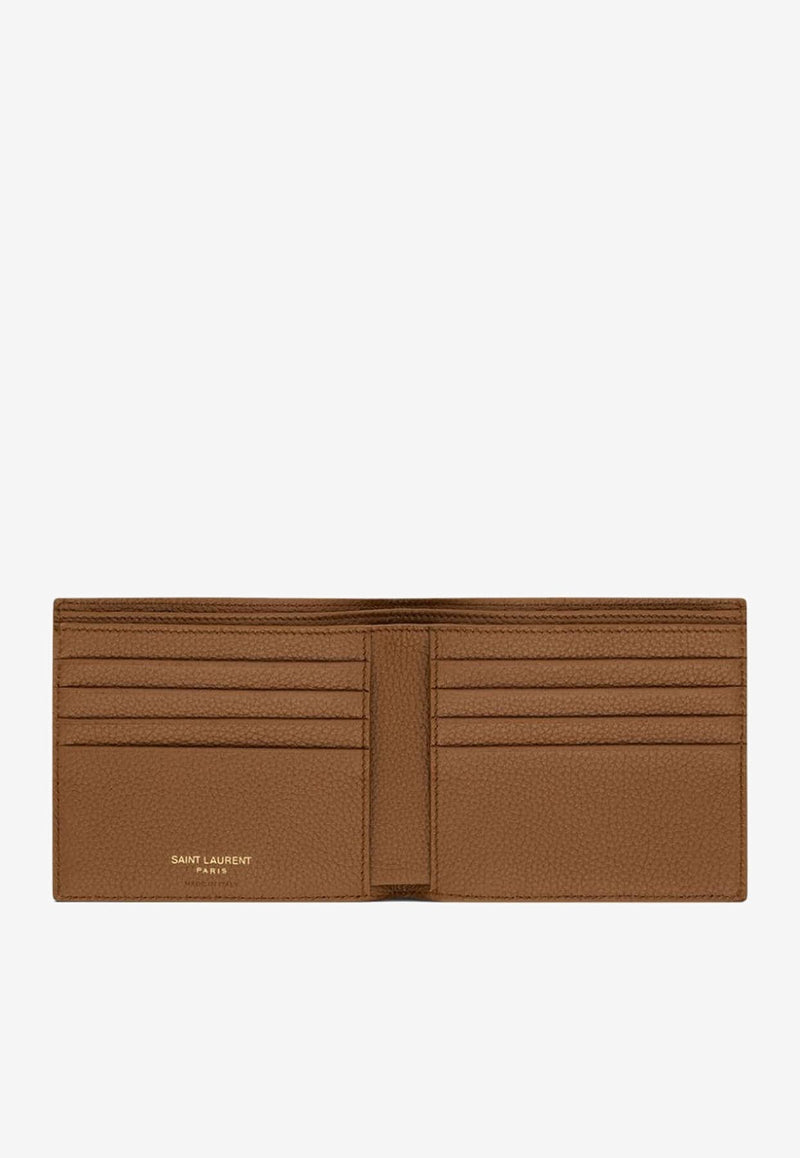 Saint Laurent Cassandre Bi-Fold Wallet Brown 687102DTI0E2536_80037
