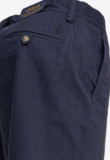 Polo Ralph Lauren Logo Embroidered Chino Shorts Blue 710799213005NAUTICAL INK_80084
