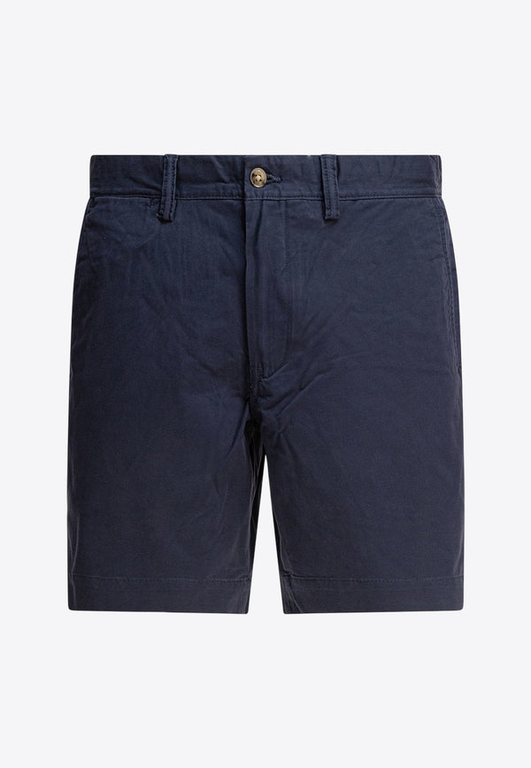 Polo Ralph Lauren Logo Embroidered Chino Shorts Blue 710799213005NAUTICAL INK_80084