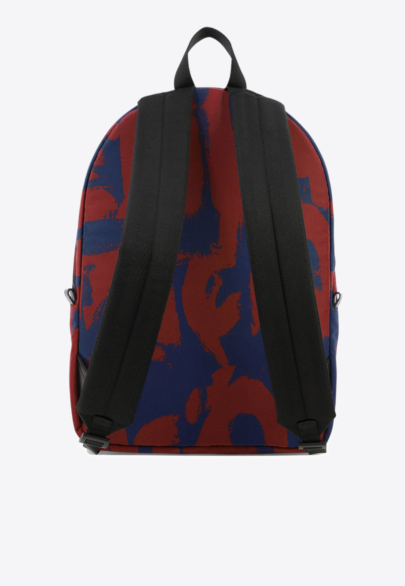 Alexander McQueen Graffiti Logo Metropolitan Backpack Multicolor 6464571AAOJ6680_80107