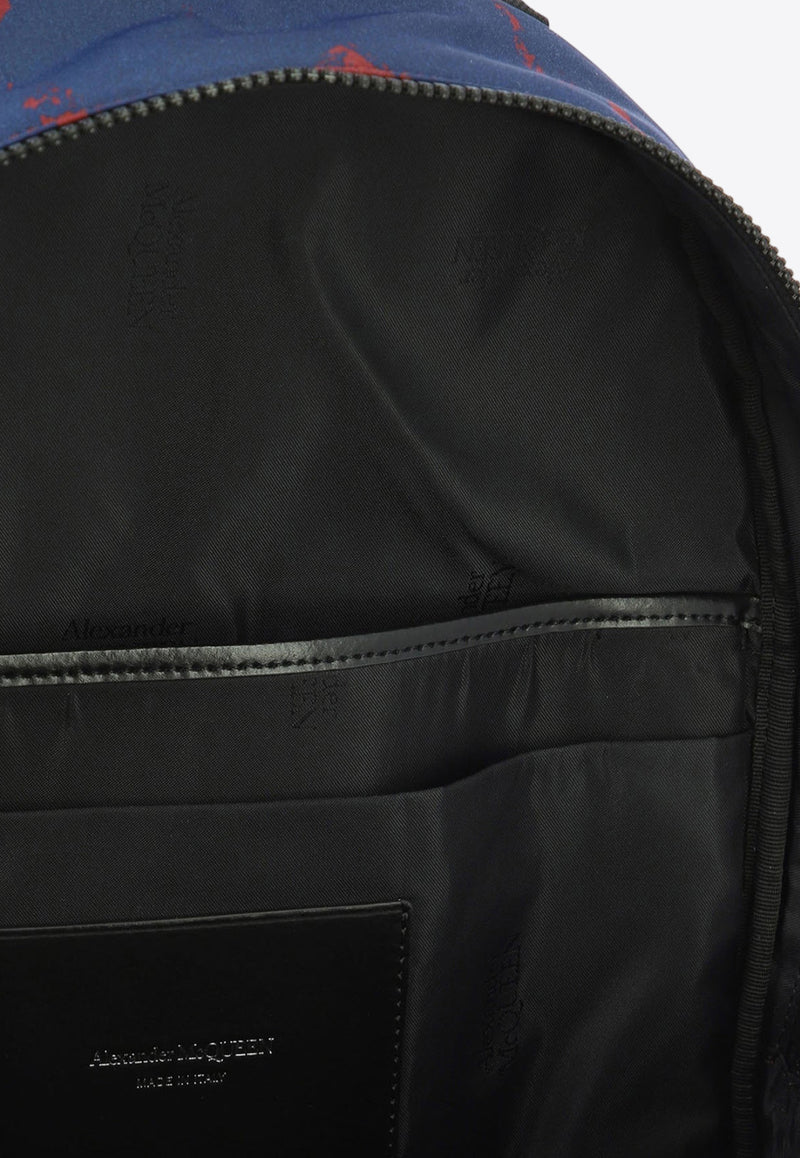 Alexander McQueen Graffiti Logo Metropolitan Backpack Multicolor 6464571AAOJ6680_80107