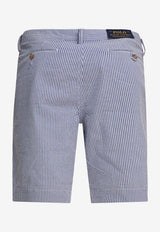 Polo Ralph Lauren Striped Seersucker Bermuda Shorts Light Blue 710862767001BLUE SEERSUCKER_80140