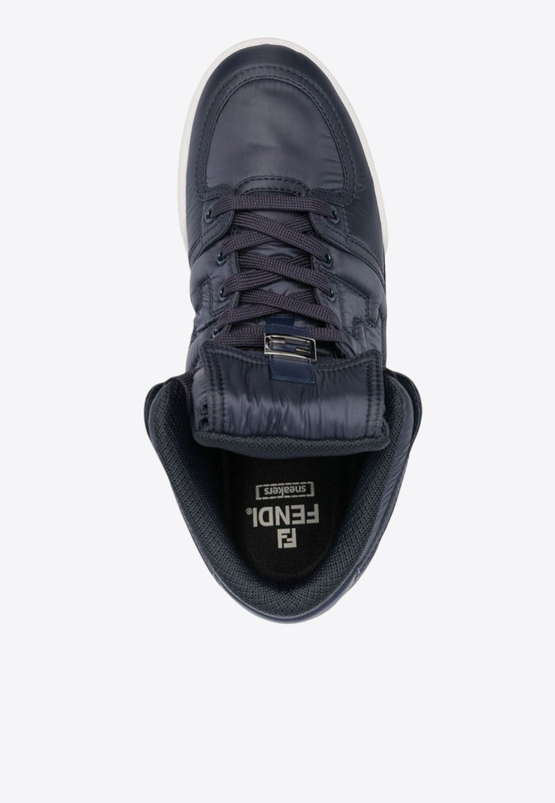 Fendi FF Match High-Top Sneakers Blue 7E1572ALIRF0RWQ_80192