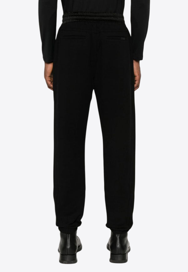 Saint Laurent Logo Embroidered Track Pants Black 778059Y36SW1000_80200