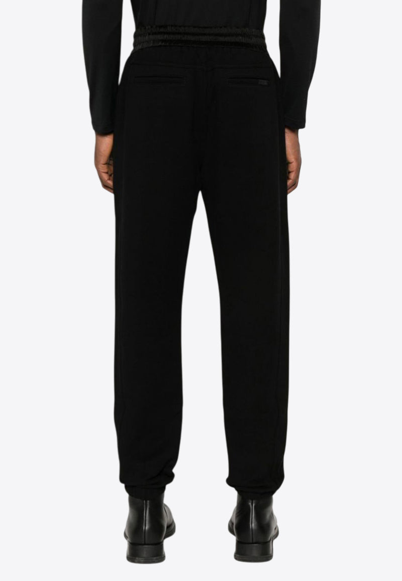 Saint Laurent Logo Embroidered Track Pants Black 778059Y36SW1000_80200