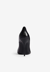 Balenciaga Shoe Knife Leather Clutch Bag Black 7886072AA4M1000_80201