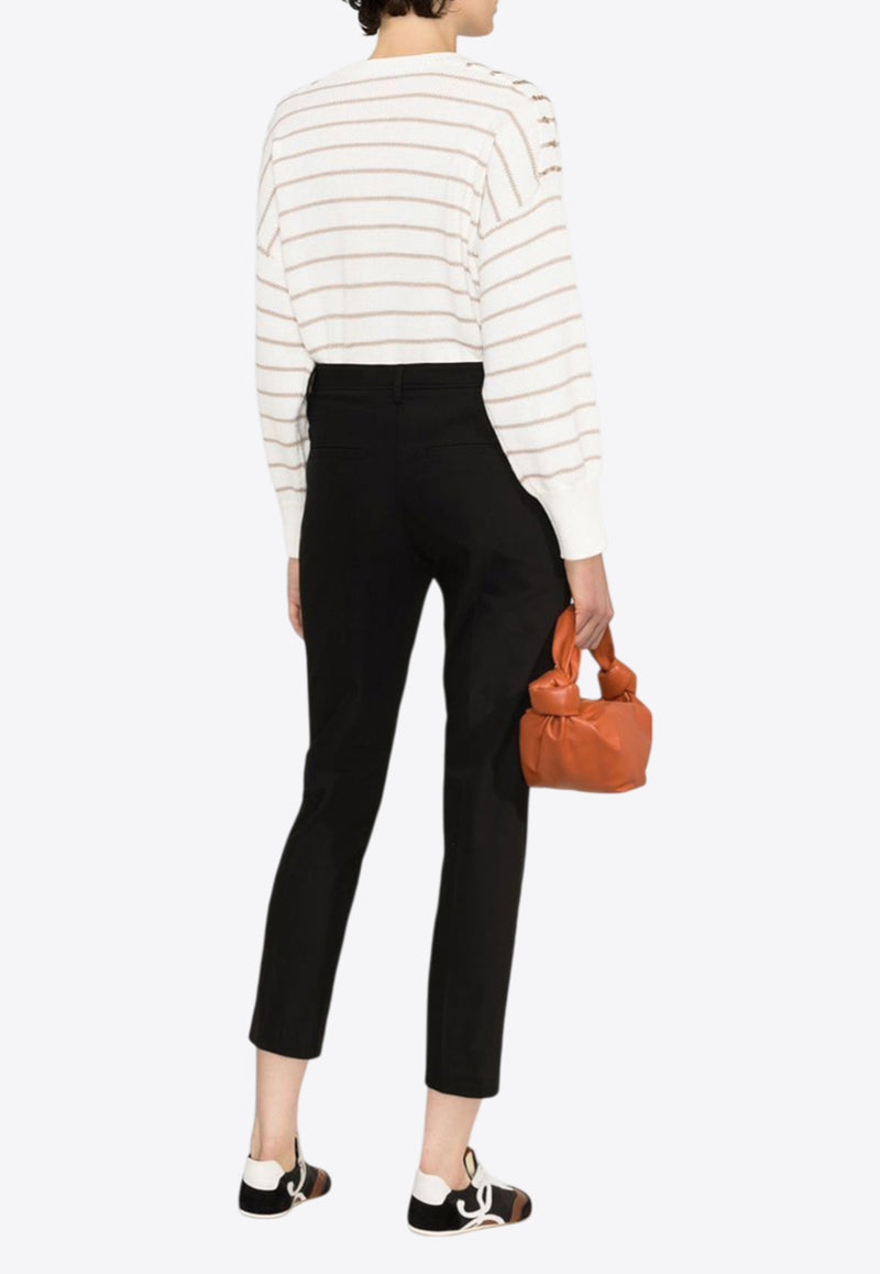 Brunello Cucinelli Monili Classic Pants Black M0F70P6572C101_80324