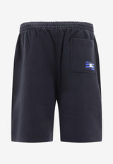 Burberry EKD Patch Track Shorts  Black 8082000_80295