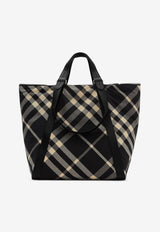 Burberry Festival Checked Tote Bag Multicolor 8089790_80265