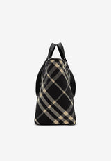 Burberry Festival Checked Tote Bag Multicolor 8089790_80265