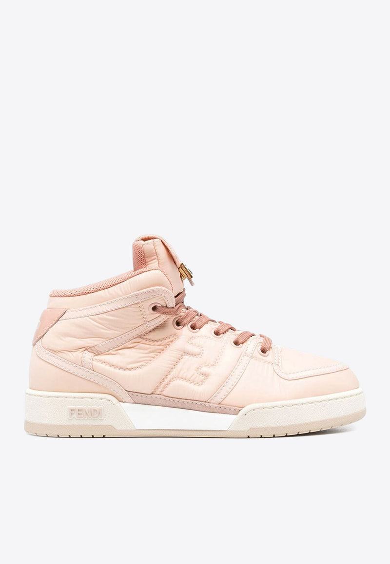 Fendi FF Match High-Top Sneakers Pink 8E8380ALIRF1JG9_80323