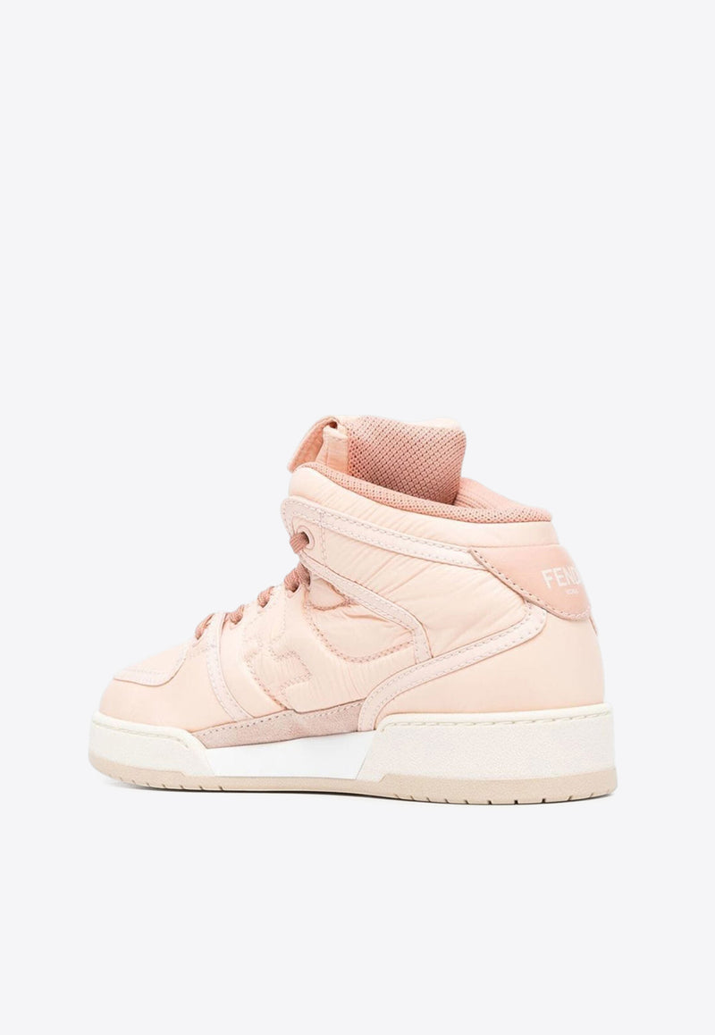 Fendi FF Match High-Top Sneakers Pink 8E8380ALIRF1JG9_80323