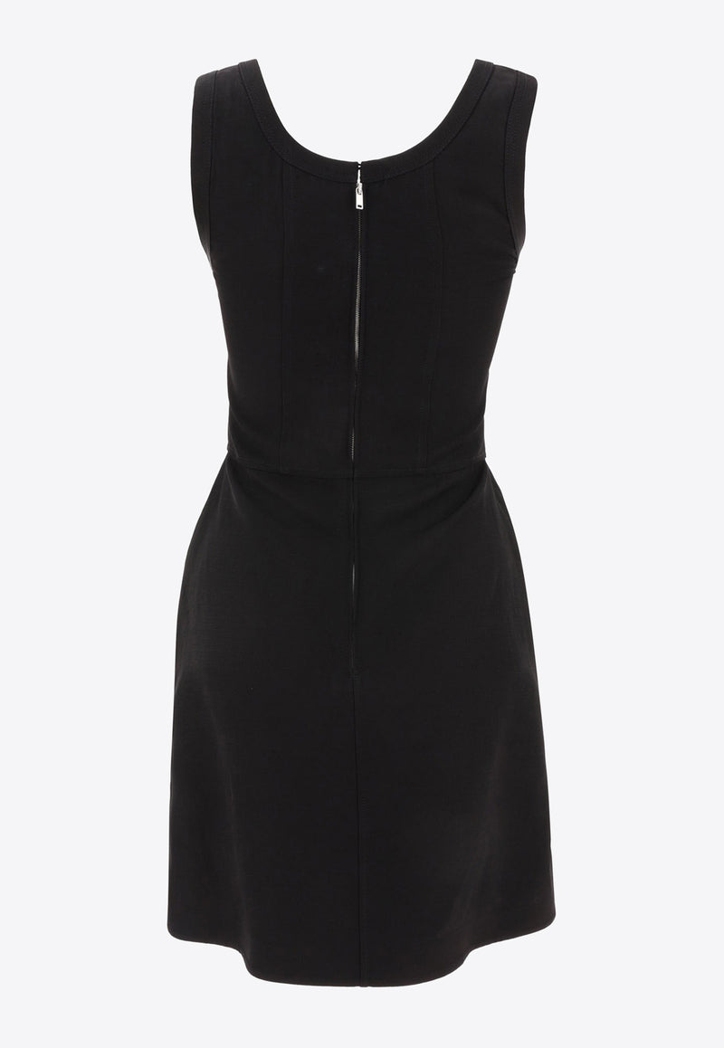 Jil Sander Crewneck Mini Dress Black J03CT0172J65023001_80334