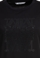 Max Mara Giovane MaxMarabesque Jersey T-shirt Black 2511941042600GIOVANE016_80426