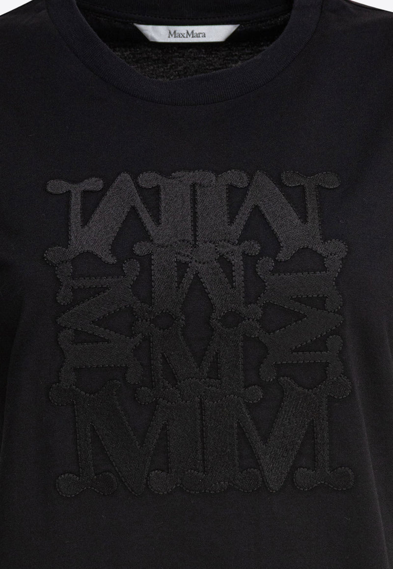 Max Mara Giovane MaxMarabesque T-shirt Black 2511941042600GIOVANE024_80476