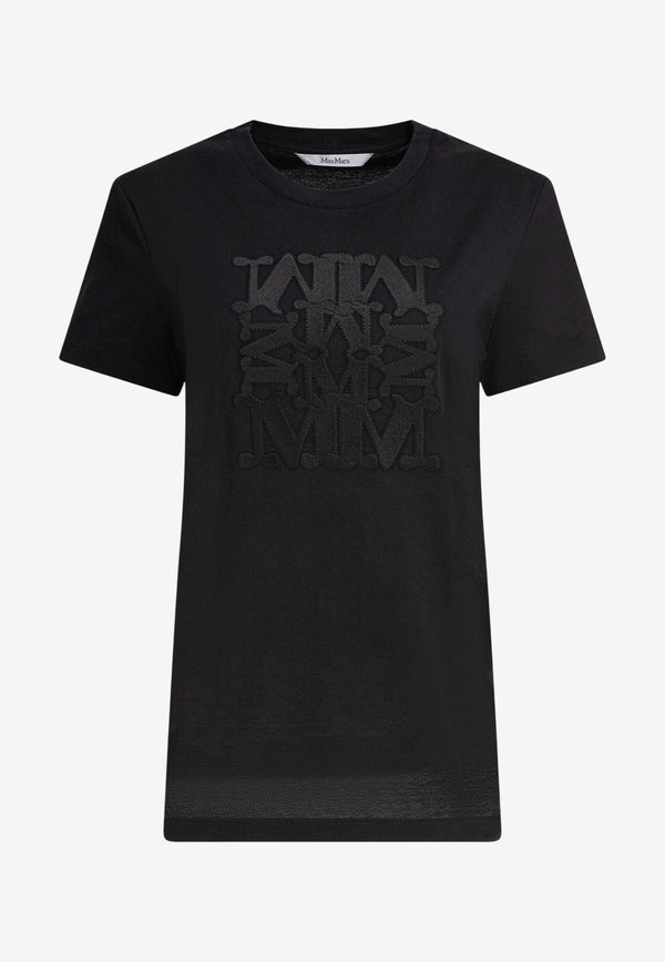 Max Mara Giovane MaxMarabesque T-shirt Black 2511941042600GIOVANE024_80476
