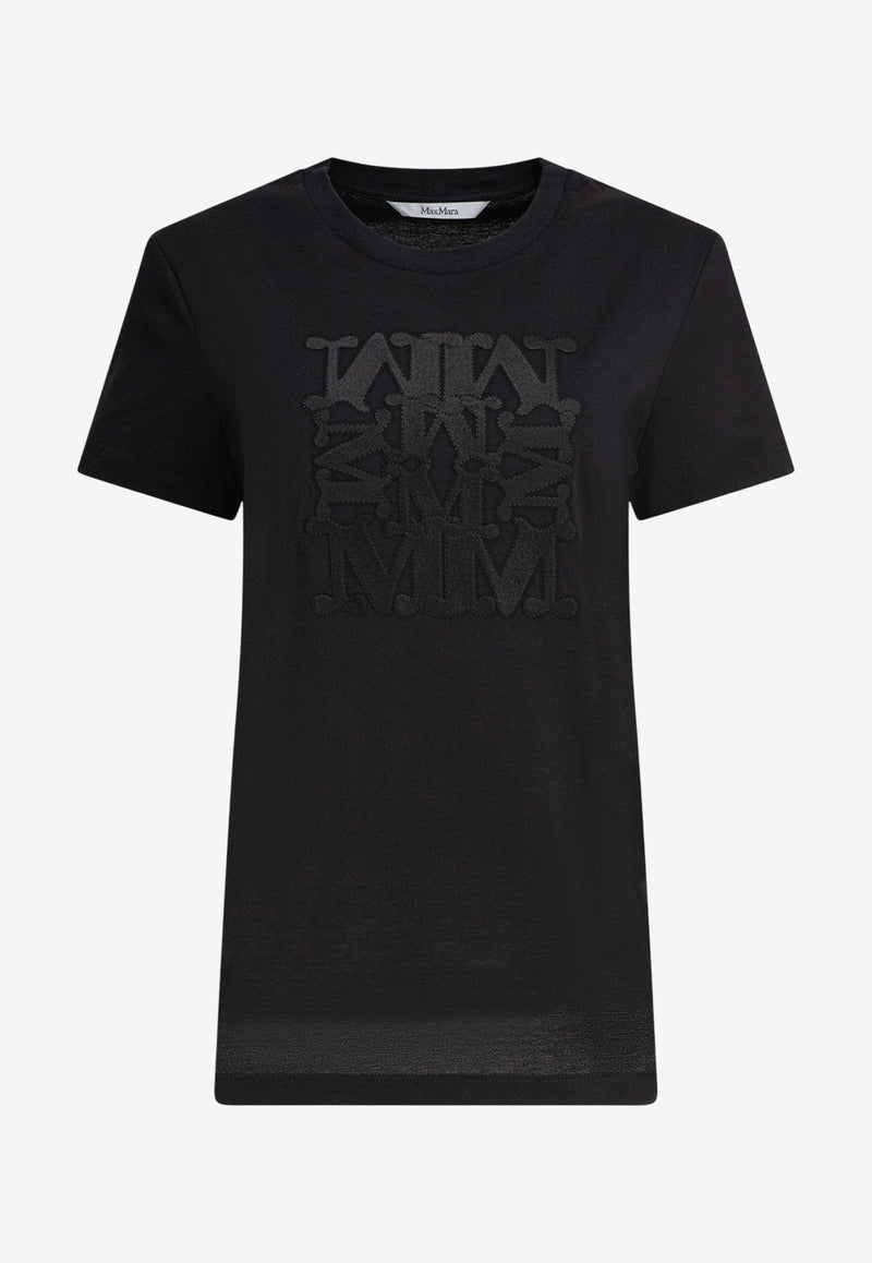 Max Mara Giovane MaxMarabesque T-shirt Black 2511941042600GIOVANE024_80476