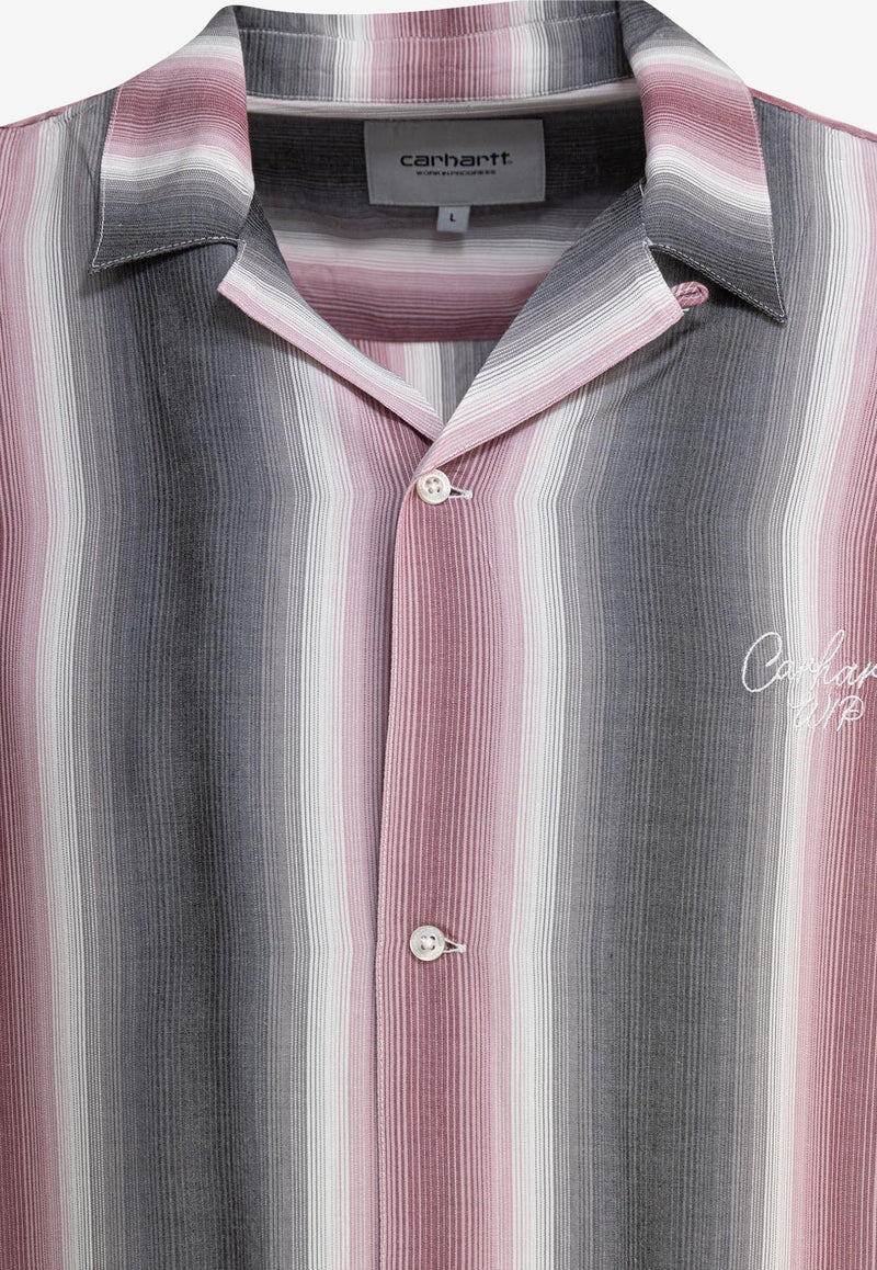 Carhartt Wip Dashner Short-Sleeved Stripe Shirt  Multicolor I0345402UT.XX_80544