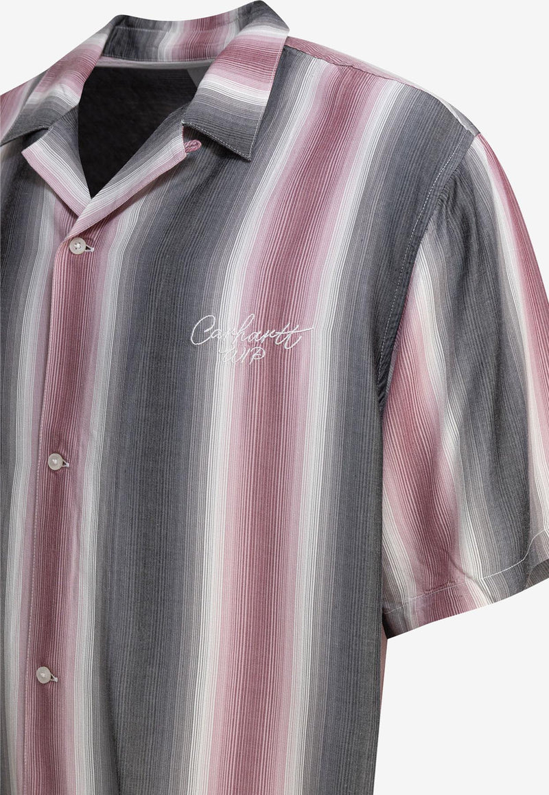 Carhartt Wip Dashner Short-Sleeved Stripe Shirt  Multicolor I0345402UT.XX_80544