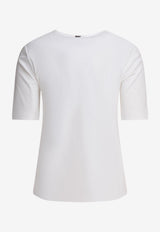 Solid Crewneck Top