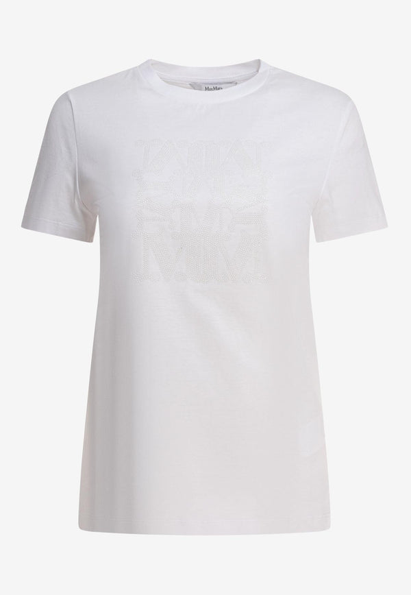 Max Mara Giovane MaxMarabesque Jersey T-shirt White 2511941042600GIOVANE011_80548